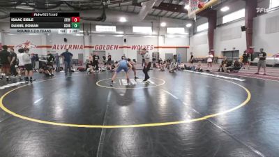 135 lbs Round 1 (12 Team) - Isaac Eidle, Steller Trained Bly vs Daniel Roman, Scorpions