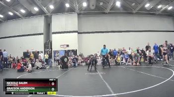 55 lbs Semifinal - Grayson Anderson, Summerville Takedown vs Nickole Salem, Legacy Elite