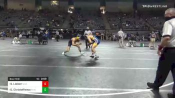 184 lbs Quarterfinal - Steve Liebler, Niagara vs Gavin Christofferson, Rctc