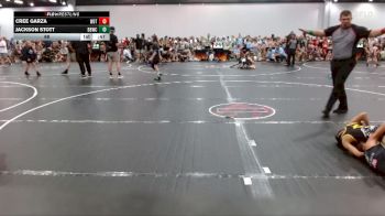 68 lbs Round 3 (8 Team) - Cree Garza, Washington Dual Team vs Jackson Stott, Bulloch Bandits Wrestling Club
