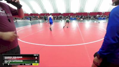 117-118 A Round 2 - Xander DeBurger, Grayslake Central vs Dalton Gatewood, Lodi