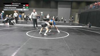 125 lbs Champ. Round 1 - Desmond Mayfield, Murray State vs Ryan Buchanan, Morningside (Iowa)