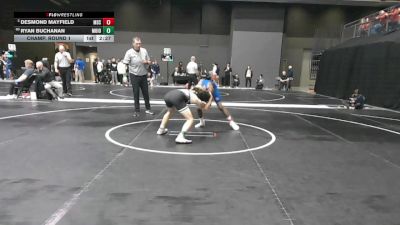 125 lbs Champ. Round 1 - Desmond Mayfield, Murray State vs Ryan Buchanan, Morningside (Iowa)