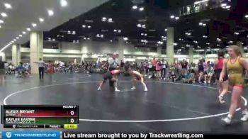 132 lbs Round 7 (10 Team) - Alexis Bryant, SD Heat vs Kaylee Easter, Charlie`s Angels-FL