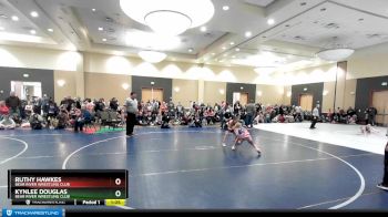 78 lbs Round 1 - Kynlee Douglas, Bear River Wrestling Club vs Ruthy Hawkes, Bear River Wrestling Club