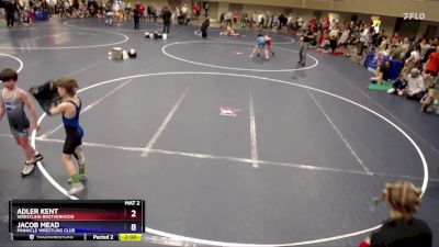 77 lbs Quarterfinal - Adler Kent, Wrestling Brotherhood vs Jacob Mead, Pinnacle Wrestling Club