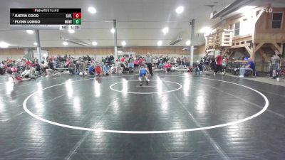 75 lbs Quarterfinal - Justin Coco, Saylorsburg vs Flynn Longo, Montville
