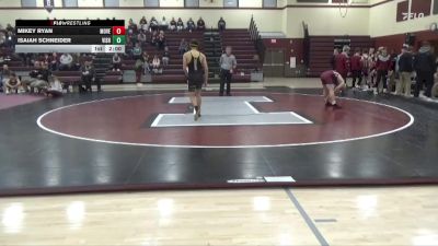 150 lbs Round 1 (3 Team) - Isaiah Schneider, Vinton-Shellsburg vs Mikey Ryan, Mount Vernon