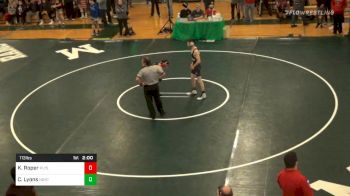 5th Place - Kagan Roper, Plymouth South vs Calvin Lyons, Norton