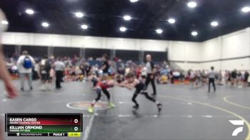 65 lbs Semifinal - Killian Ormond, Pinning Python vs Kasen Cargo, Minion Training Center