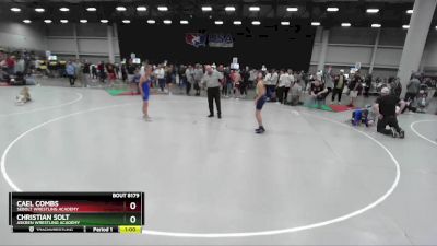 98 lbs Champ. Round 1 - Cael Combs, Sebolt Wrestling Academy vs Christian Solt, Askren Wrestling Academy