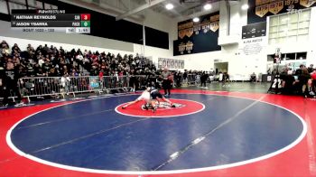 120 lbs Champ. Round 1 - Jason Ybarra, Pacifica/Oxnard vs Nathan Reynolds, St. John Bosco