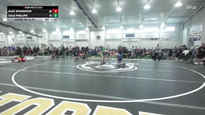 153 lbs Consi Of 16 #1 - Alex Spainhour, NC vs Cole Phillips, PA