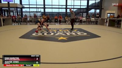 J-19 lbs Round 3 - Hunter Jones, Pack732 vs Ivan Hamilton, Belle Plaine Wrestling