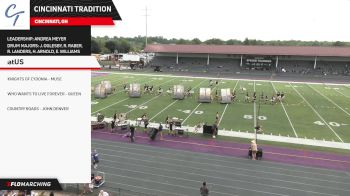 Cincinnati Tradition "CincinnatUS" at 2025 Bluecoats Opening Night Community Celebration