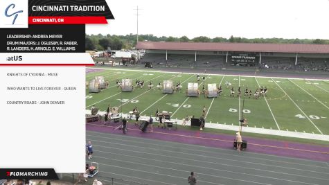 Cincinnati Tradition "CincinnatUS" at 2025 Bluecoats Opening Night Community Celebration