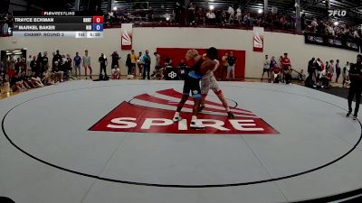 61 kg Champ. Round 3 - Trayce Eckman, Knights RTC vs Markel Baker, Northern Illinois RTC