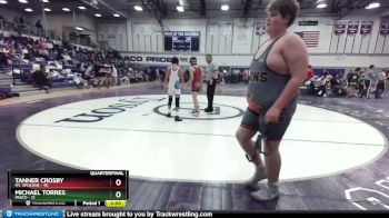 106 lbs Quarters - Michael Torres, Pasco vs Tanner Crosby, Mt. Spokane