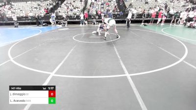 147-H lbs Quarterfinal - Jack Dimaggio, Barn Brothers vs Logan Acevedo, Raritan