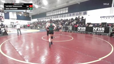 100 lbs Champ. Round 1 - Niva Strasser, Aliso Niguel vs Hayden Yanagisawa, Mayfair
