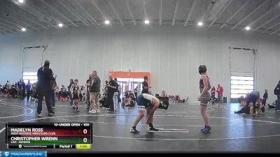 100 lbs Round 5 - Madelyn Ross, West Wateree Wrestling Club vs Christopher Wrenn, LWC: Express