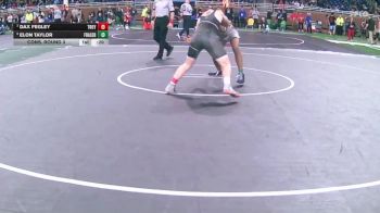 D1-157 lbs Cons. Round 3 - Elon Taylor, Fraser vs Dax Fegley, Troy