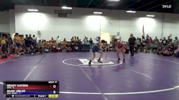 114 lbs Semis & 3rd Wb (16 Team) - Grady Hayden, Ohio vs River Hibler, New Jersey