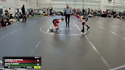 92 lbs Round 1 (8 Team) - Jamison Huffman, Neighborhood vs Rykr Plunket, DWA