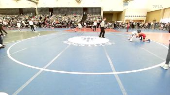 58-M lbs Semifinal - Sergio Bolano, RedNose Wrestling School vs Lucas Schuman, Mat Assassins