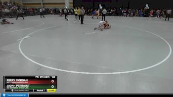 102 lbs Champ. Round 1 - Judah Perrault, No Nonsense Wrestling vs Perry Morgan, BullTrained Wrestling