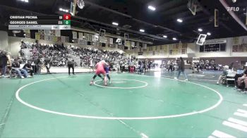 157 lbs Cons. Round 2 - Cristian Pecina, Oak Hills vs Georges Daniel, St. Augustine