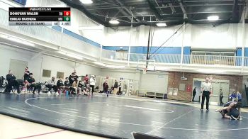 165 lbs Round 1 (8 Team) - Emilio Buendia, Henry Ford College vs Donovan Walsh, Triton College