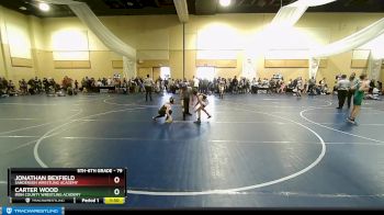 79 lbs Quarterfinal - Carter Wood, Iron County Wrestling Academy vs Jonathan Bexfield, Sanderson Wrestling Academy