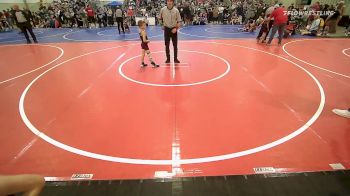 49 lbs Quarterfinal - Jase Morgan, Keystone Wrestling Club vs Clay Hubler, Warner Eagles Youth Wrestling