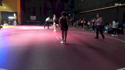 145 lbs Cons. Round 3 - Addy Schrock, Clear Creek-Amana vs Sierra Metcalf, North Scott