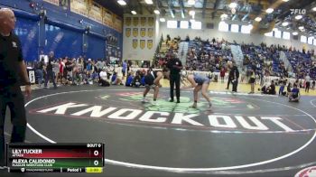 172 lbs Semifinal - Lily Tucker, Attack vs Alexa Calidonio, Flagler Wrestling Club