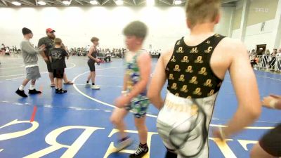 100 lbs Rr Rnd 1 - Weston Fox, Indiana Outlaws Green - EL vs Raeion Shirley, Ohio Gold - EL