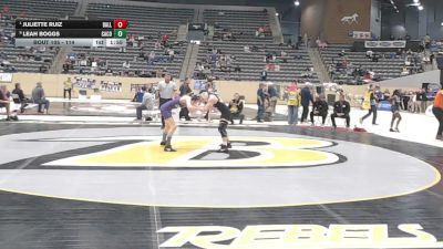 114 lbs Quarterfinal - Juliette Ruiz, Ballard vs Leah Boggs, Campbell County