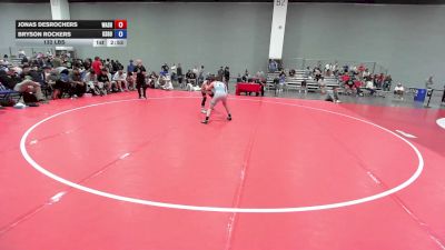 132 lbs Jonas DesRochers, Washington vs Bryson Rockers, Team Kansas Gold