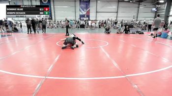 170 lbs Rr Rnd 3 - Dominic Blue, NC United vs Joseph Schack, Knights Wrestling Club-Black