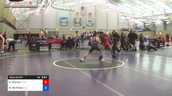 60 kg Consi Of 8 #1 - Hunter Starner, Pennisula Wrestling Association vs Mason McMillen, Dubuque Wrestling Club