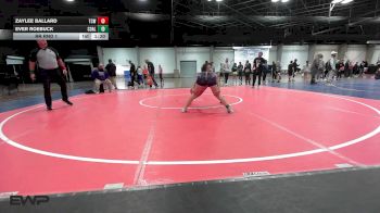 125 lbs Rr Rnd 1 - Zaylee Ballard, TEAM CONQUER vs Ever Roebuck, Coalgate Wildcat Wrestling Club