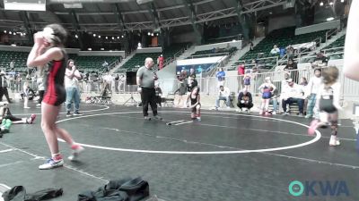 85 lbs Rr Rnd 3 - Katelee Cole, SE Girls vs Bree Leyba, Team Tulsa Girls