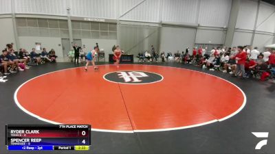 132 lbs Placement Matches (16 Team) - Ryder Clark, Texas B vs Spencer Reep, Tennessee