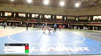 106 lbs Quarterfinal - Liam Davis, Lake Highland Prep vs Oumar Tounkara, St. Benedict's Prep