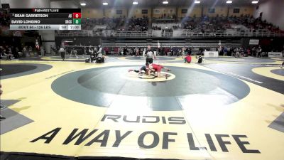 126 lbs Round Of 32 - Sean Garretson, Archbishop Spalding vs David Longino, Strong Rock Christian School