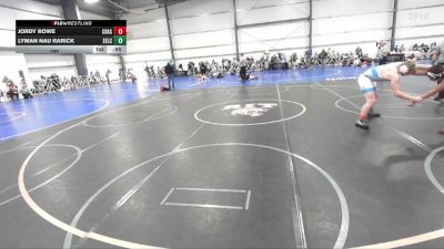 160 lbs Round 1 (9am Saturday) - Lyman Nau Rarick, SELECT, UT vs Jordy Bowe, Crass Trained