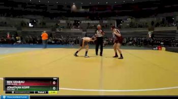 150 lbs Semis (4 Team) - Ben Grabau, Pine Island vs Jonathan Kopp, Waconia