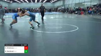 160 lbs Consolation - Daniel Childress, Nemaha County Wrestling vs Braeden Sandoval, Team Pueblo