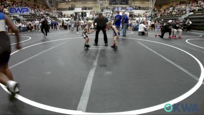 43 lbs Quarterfinal - Jordan Gabehart, Noble Takedown Club vs Tyler Fleenor, Standfast OKC